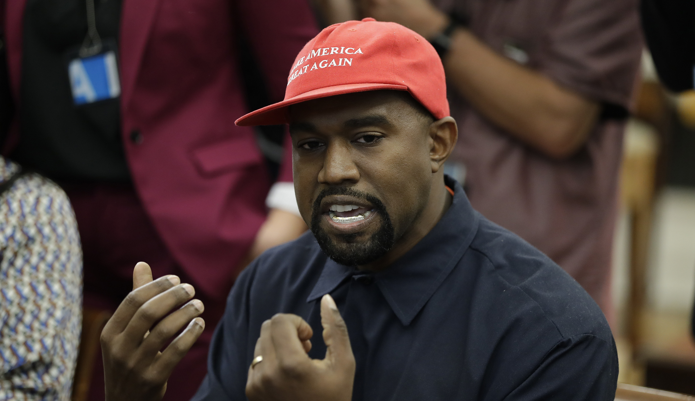 Trump says Kanye West could ‘very well’ run for president