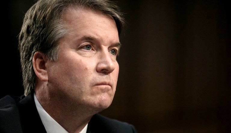 Brett Kavanaugh, President Trump's nominee for the Supreme Court, is pictured.