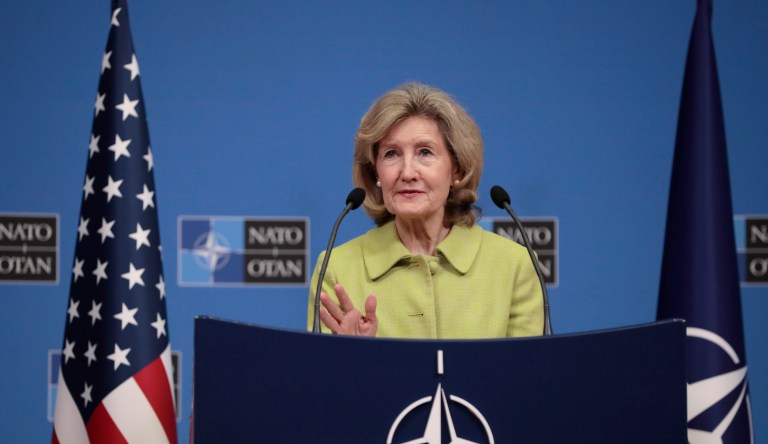‘A very big move’: US heartened that NATO issues its first warning about Chinese influence
