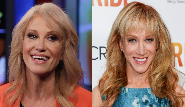 Kellyanne Conway and Kathy Griffin