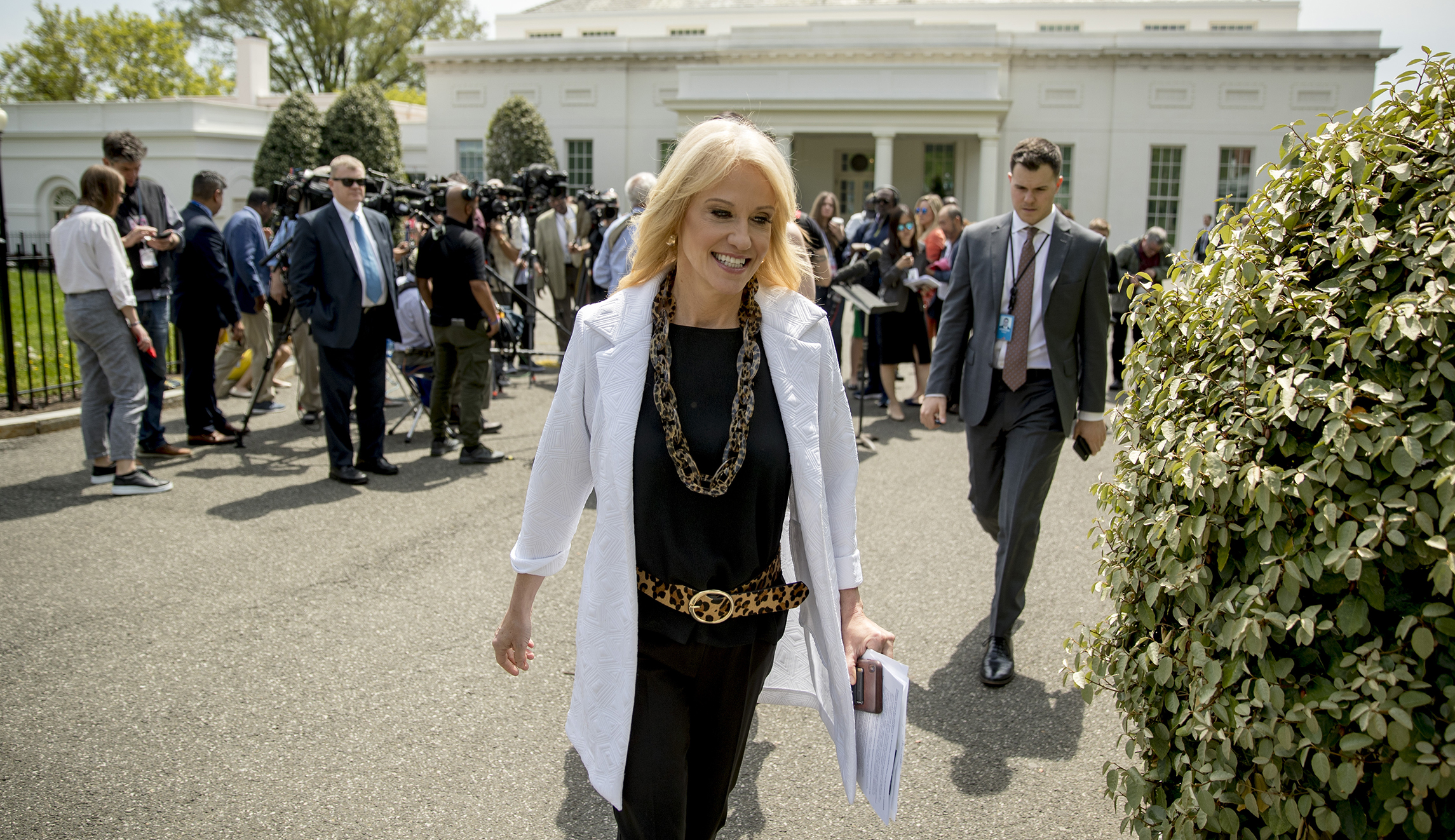 White House senior adviser Kellyanne Conway says Trump has ‘clean bill of health’