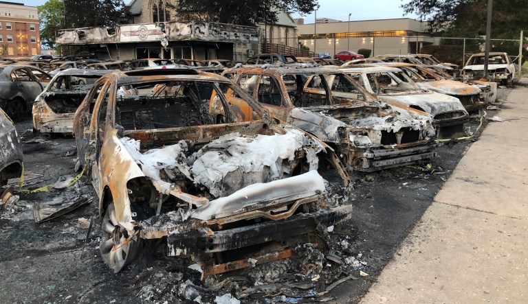 Trump ‘has been trying to incite violence this entire summer,’ says Biden spokeswoman