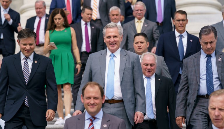 McCarthy sidesteps whether he still thinks Trump bears Jan. 6 responsibility