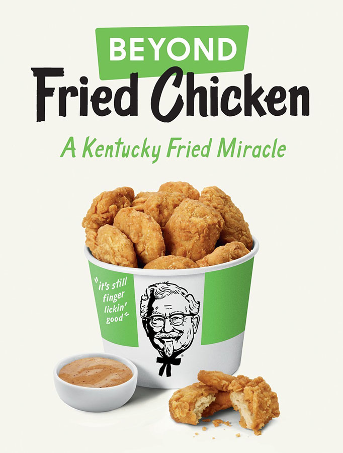 Beyond Fried Chicken: KFC goes plant-based