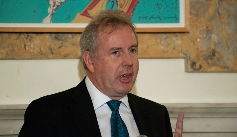 British Ambassador Kim Darroch.