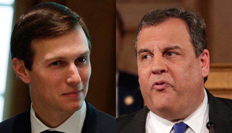 Jared Kushner and Chris Christie.
