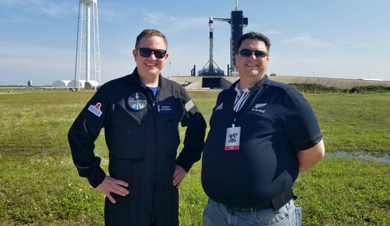 Winner of SpaceX raffle gave away seat because he exceeded weight limit