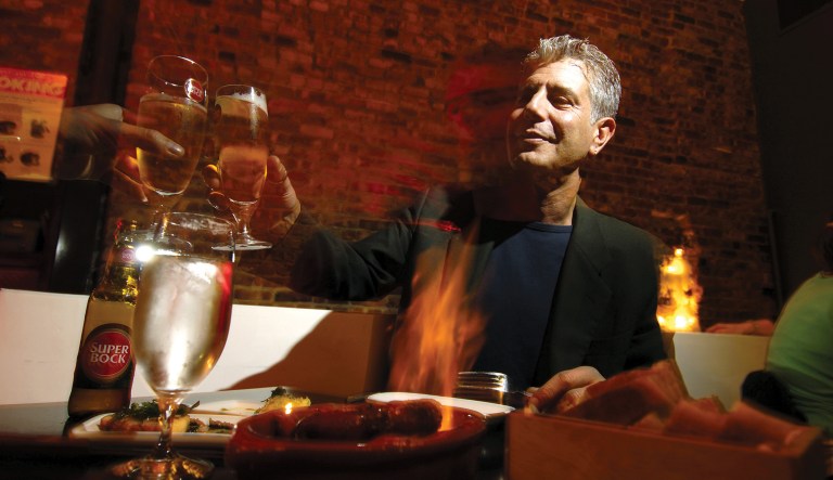 The problem with canonizing Bourdain