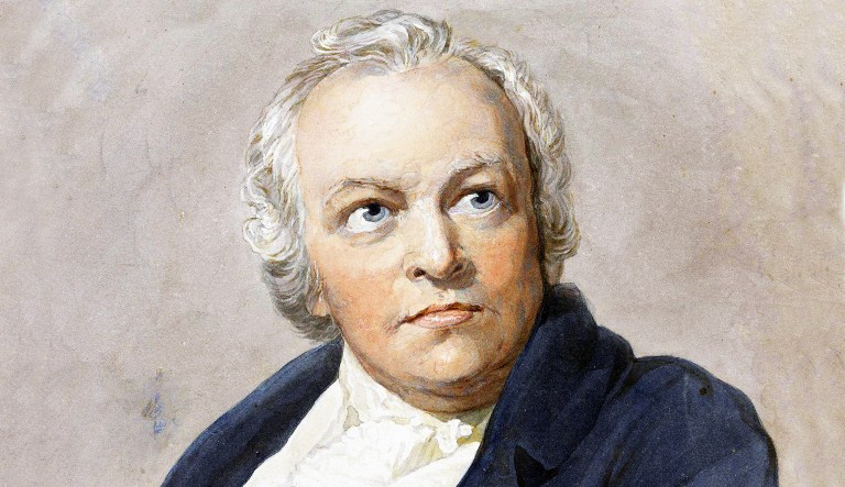 What sort of visionary was William Blake?