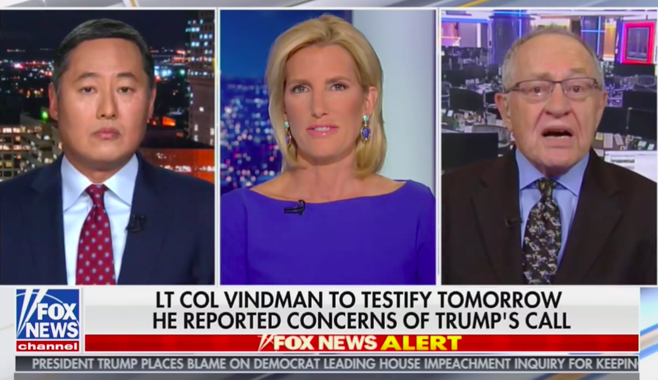 Fox News guest claims White House official testifying in impeachment proceedings could be involved in ‘espionage’