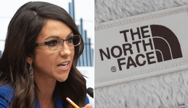 Rep. Lauren Boebert (R-CO) called for a boycott of the North Face merchandise amid the retailer's LGBT-themed summer 2023 ad campaign featuring a drag queen.