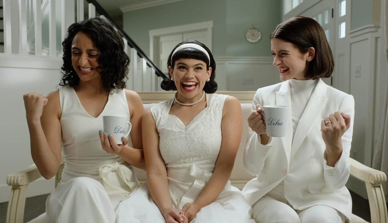 Pleated pants camp and internal scream energy