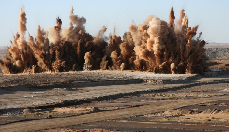 To blow up or not to blow up?