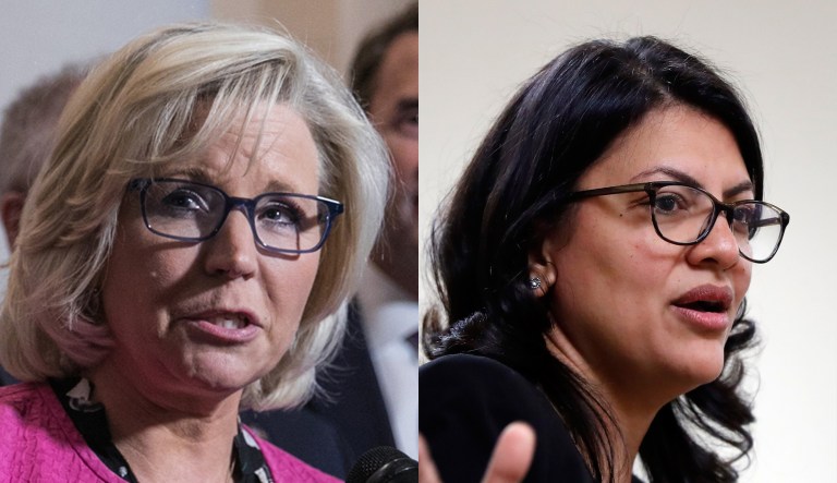 Liz Cheney, Rashida Tlaib.