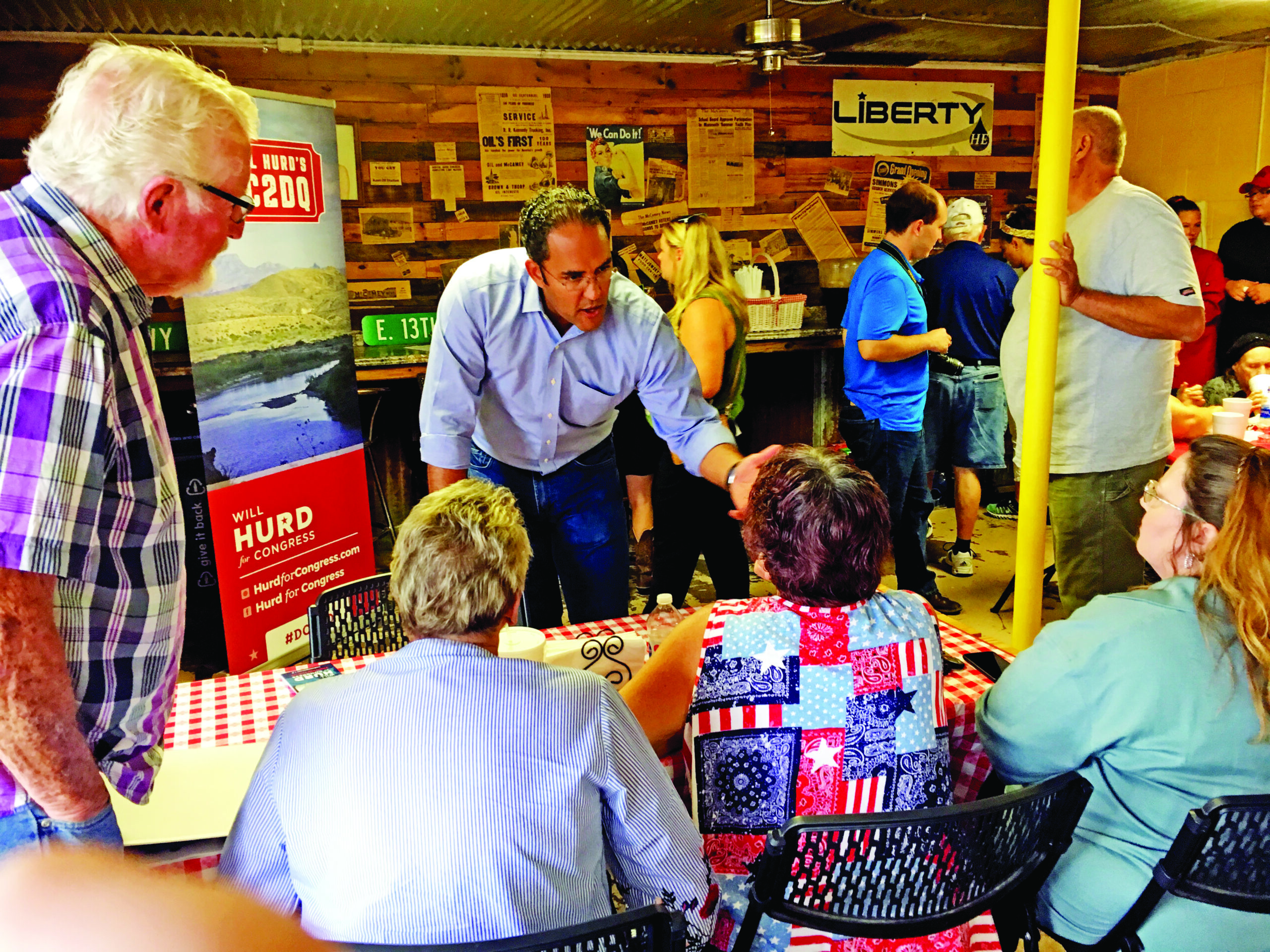 How Will Hurd Thrives in a Sprawling, Divided Texas District