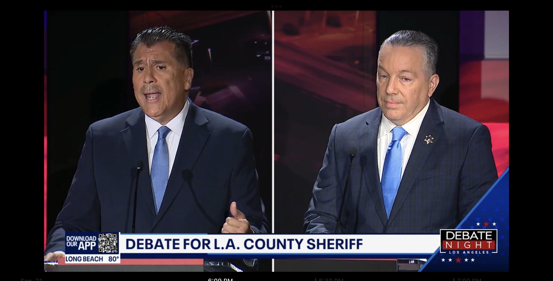 Los Angeles County Sheriff Alex Villanueva trailing outsider in midterm race