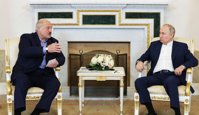 Poland accuses Belarus of violating airspace as Lukashenko floats mercenary attack on US forces