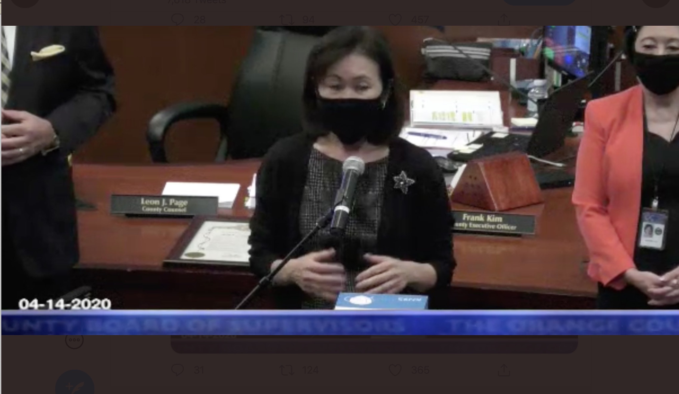 Congressman attacks GOP challenger for wearing mask at legislative meeting