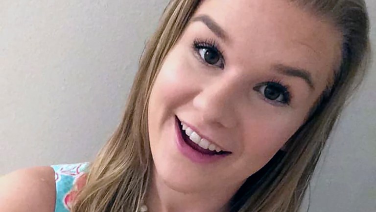 This undated photo taken from the Facebook page #FindMackenzieLueck shows a Mackenzie Lueck, 23, a senior at the University of Utah, who was last seen a week ago. Police and friends are investigating the disappearance of the University of Utah student who hasn't been heard from since she flew back to Salt Lake City last Monday after visiting family in El Segundo, California. 