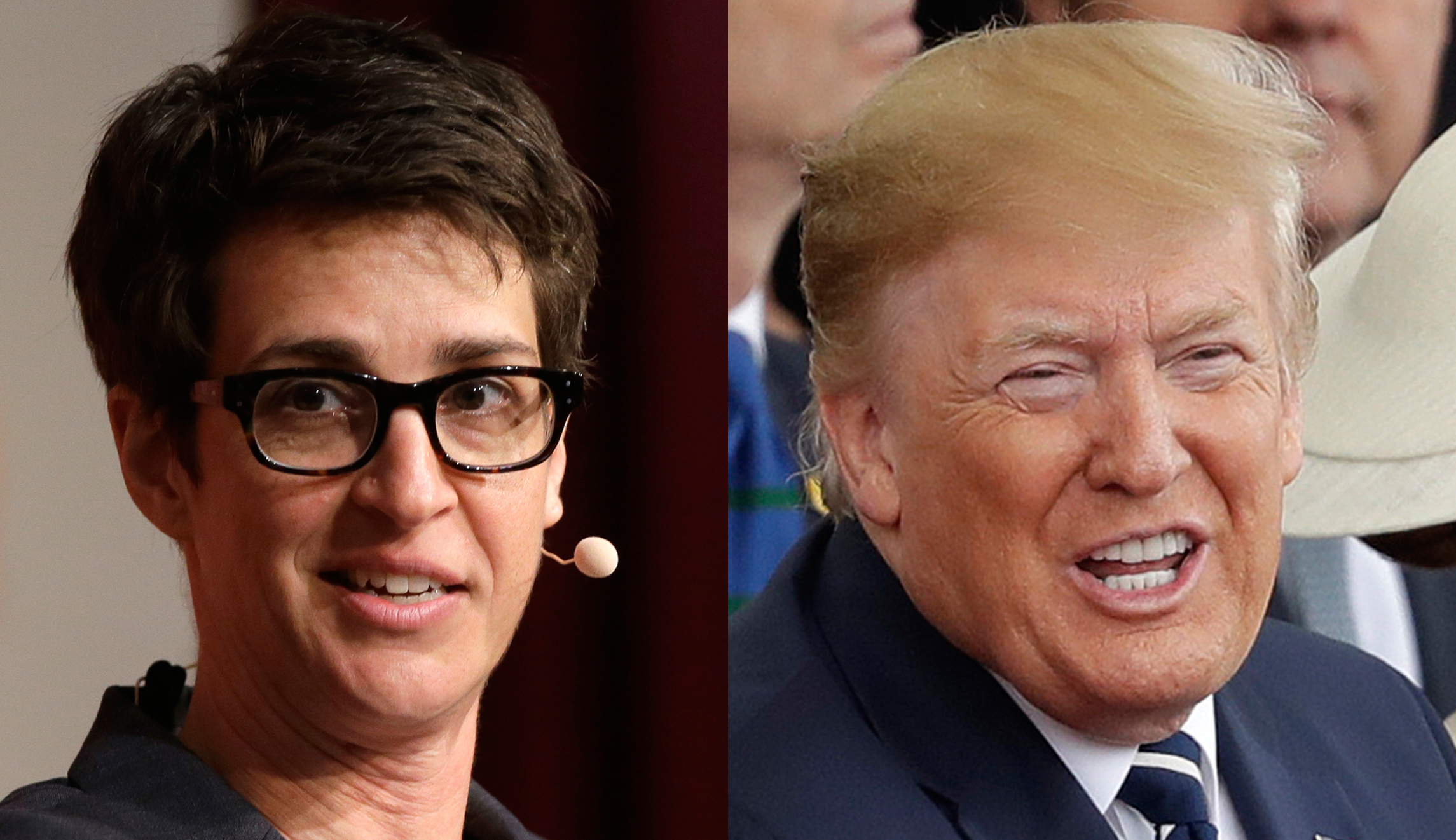 Trump praises Rachel Maddow for highlighting federal response to coronavirus outbreak