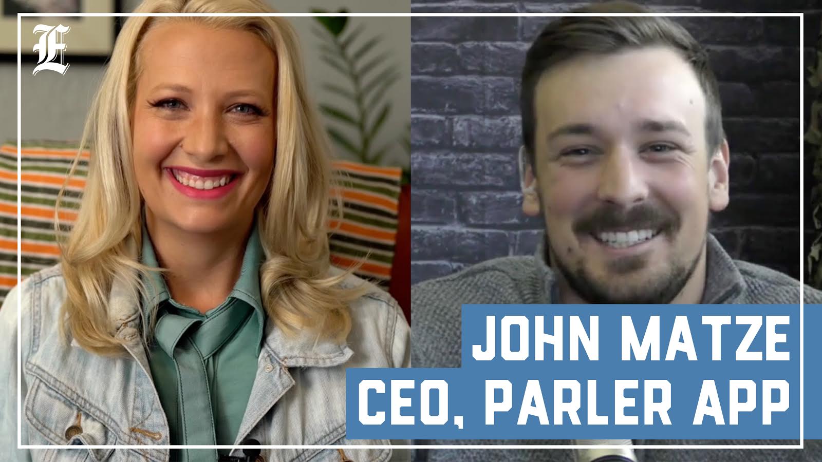 Newsmakers: Elisha Krauss and Parler CEO John Matze