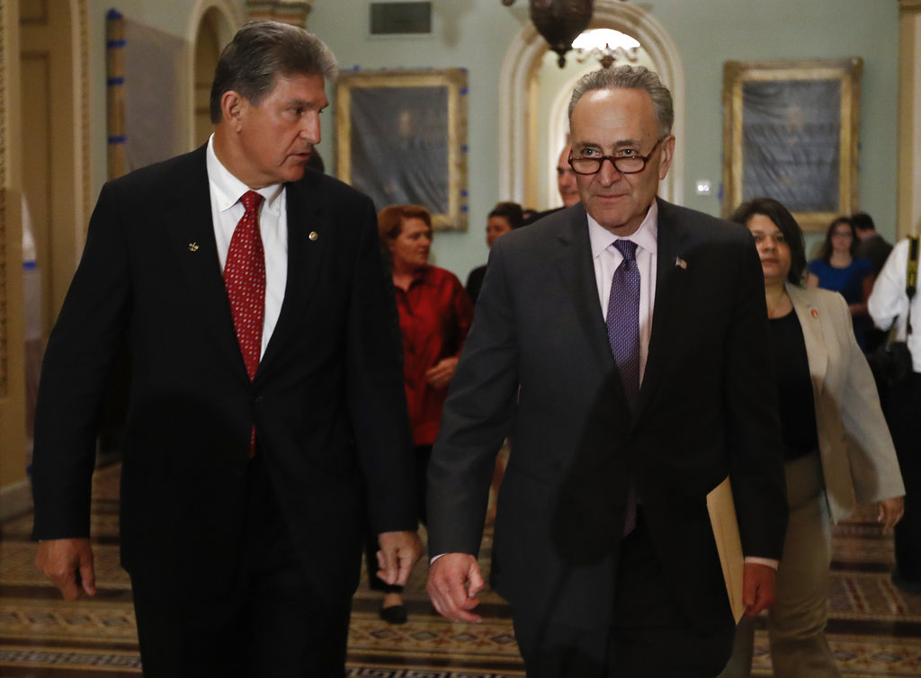 Manchin could be the Grinch who blocks Christmas passage of Biden spending bill