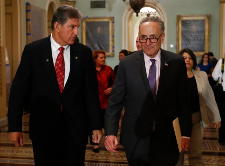 Manchin could be the Grinch who blocks Christmas passage of Biden spending bill