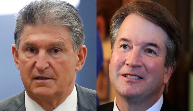 Joe Manchin and Brett Kavanaugh