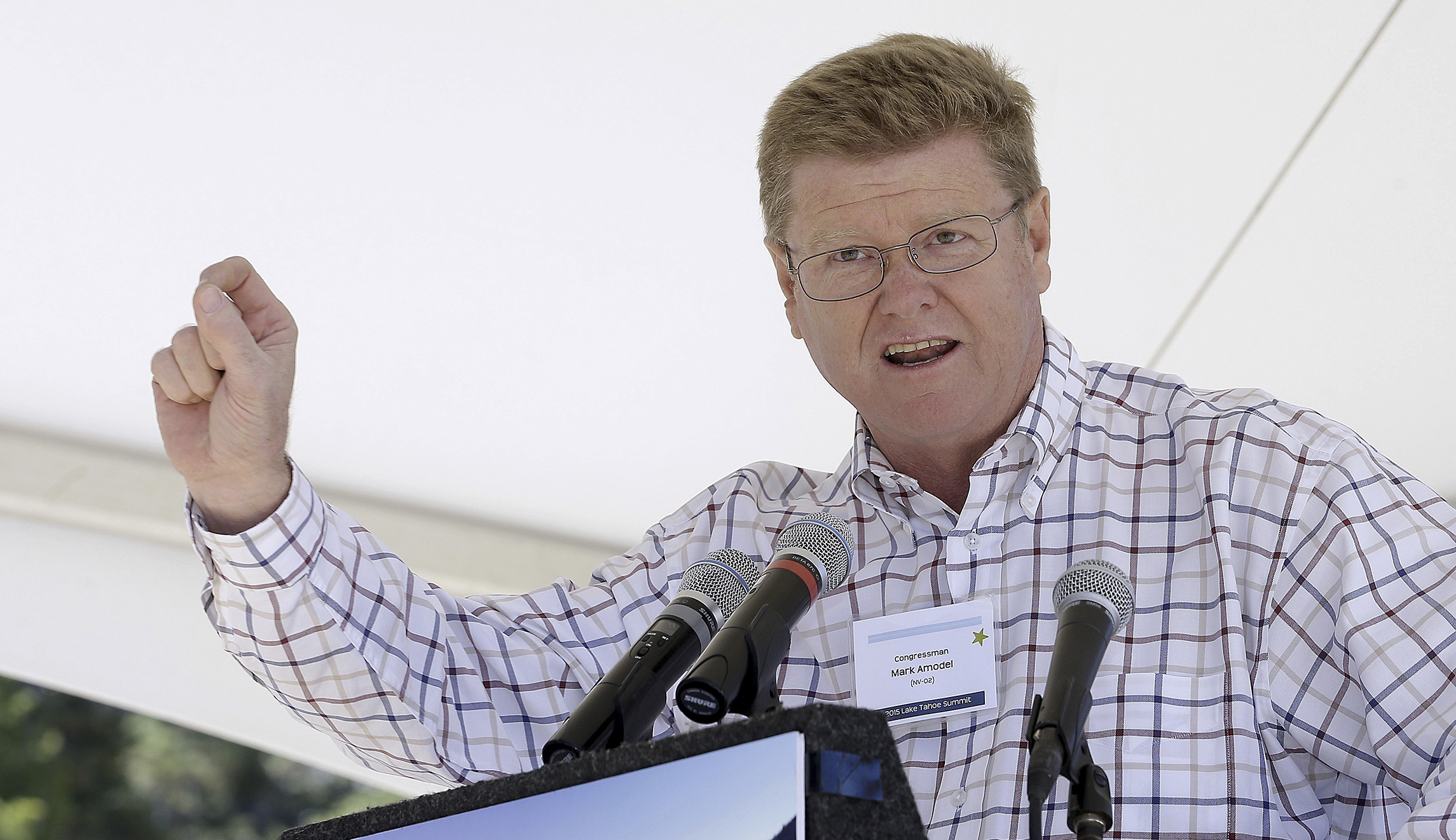 Republican Mark Amodei makes mammogram joke at town hall