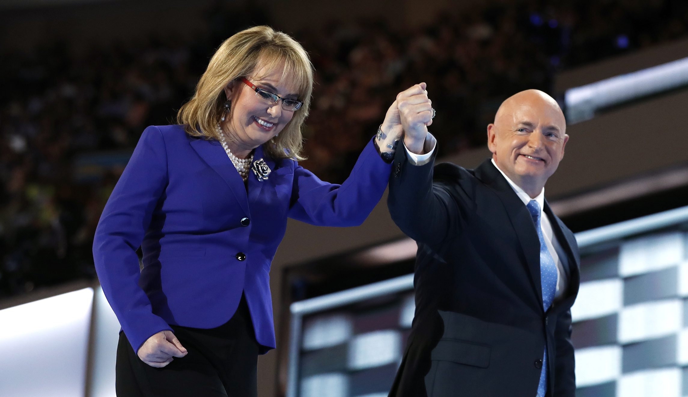 Mark Kelly, astronaut and husband to Gabby Giffords, running for Senate