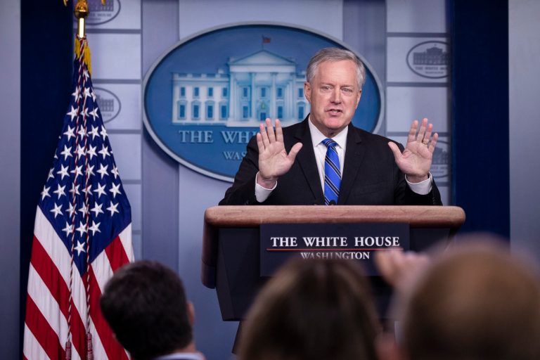 Mark Meadows on Kamala Harris birther conspiracy theory: ‘Not something that we’re gonna pursue’