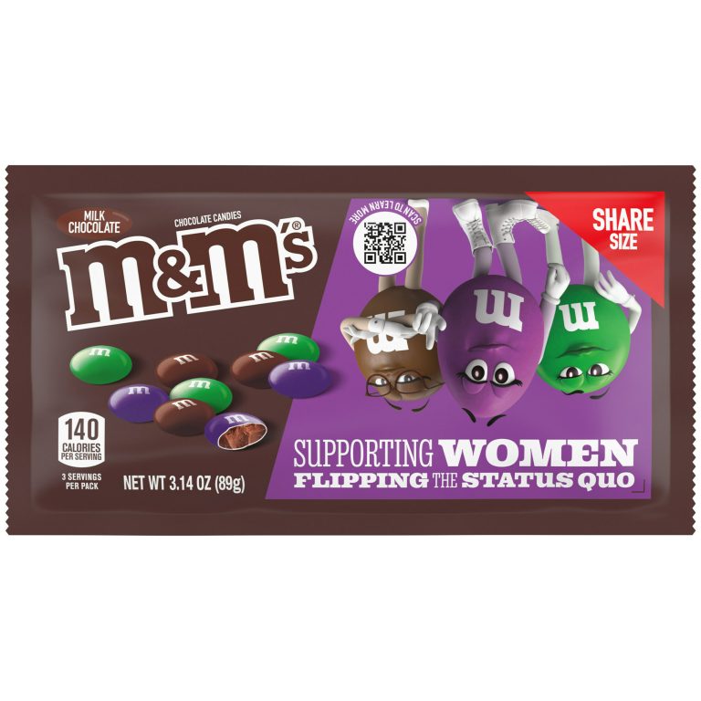 M&M’s launches package with only female characters