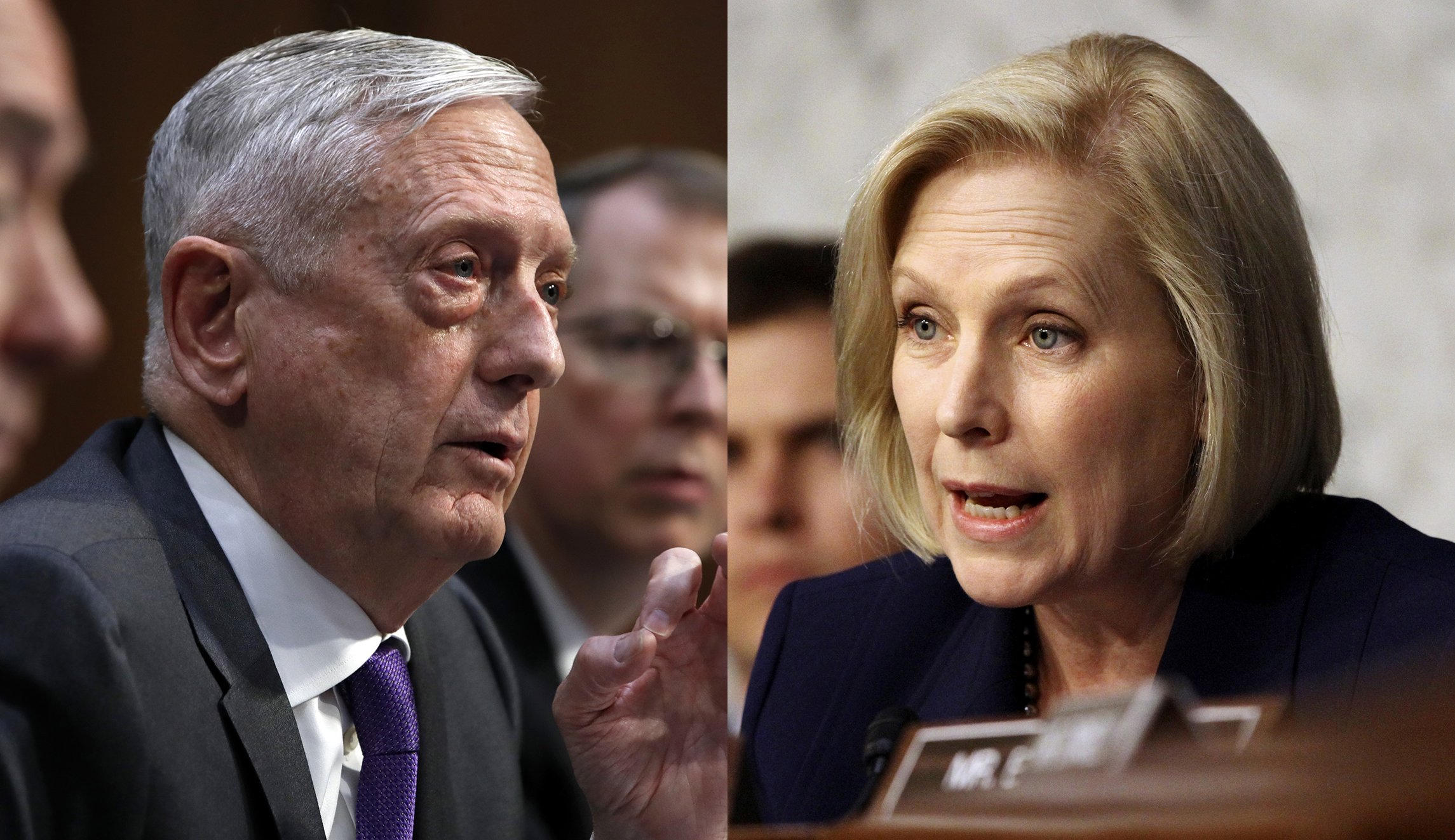 Jim Mattis, Kirsten Gillibrand butt heads over transgender policy