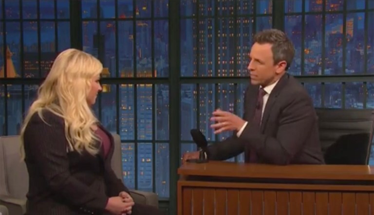 Meghan McCain, Seth Meyers.