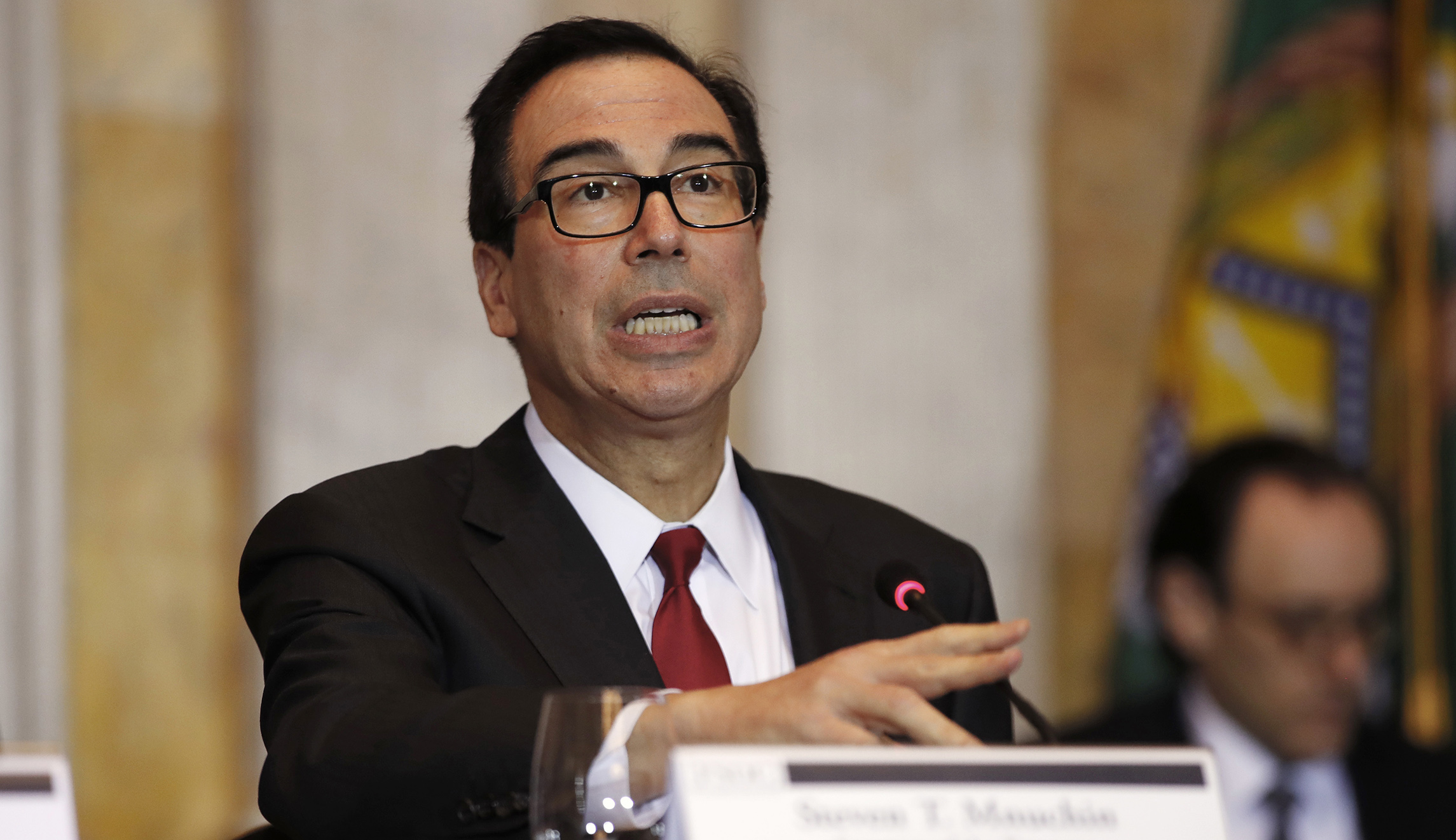 Steven Mnuchin skipping Saudi Arabian conference is no empty gesture
