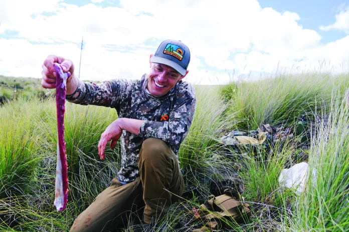 A man in the American outdoors