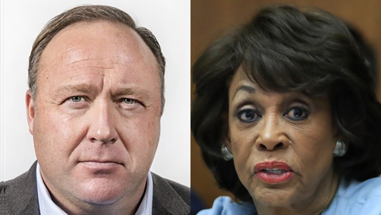 Alex Jones compares Maxine Waters to rabid dog: ‘She has cultural, political, spiritual rabies’