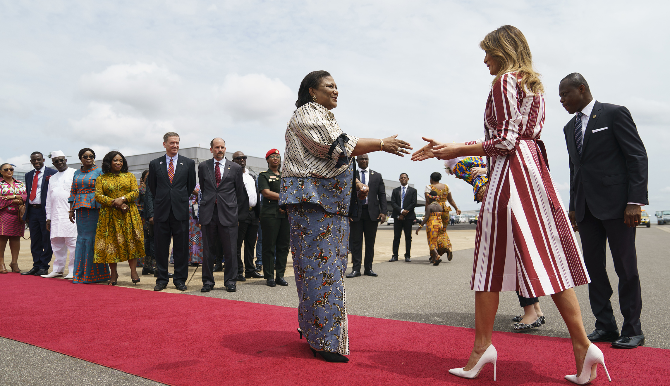 The first lady touched down in Ghana. Here’s why her solo trip to Africa matters
