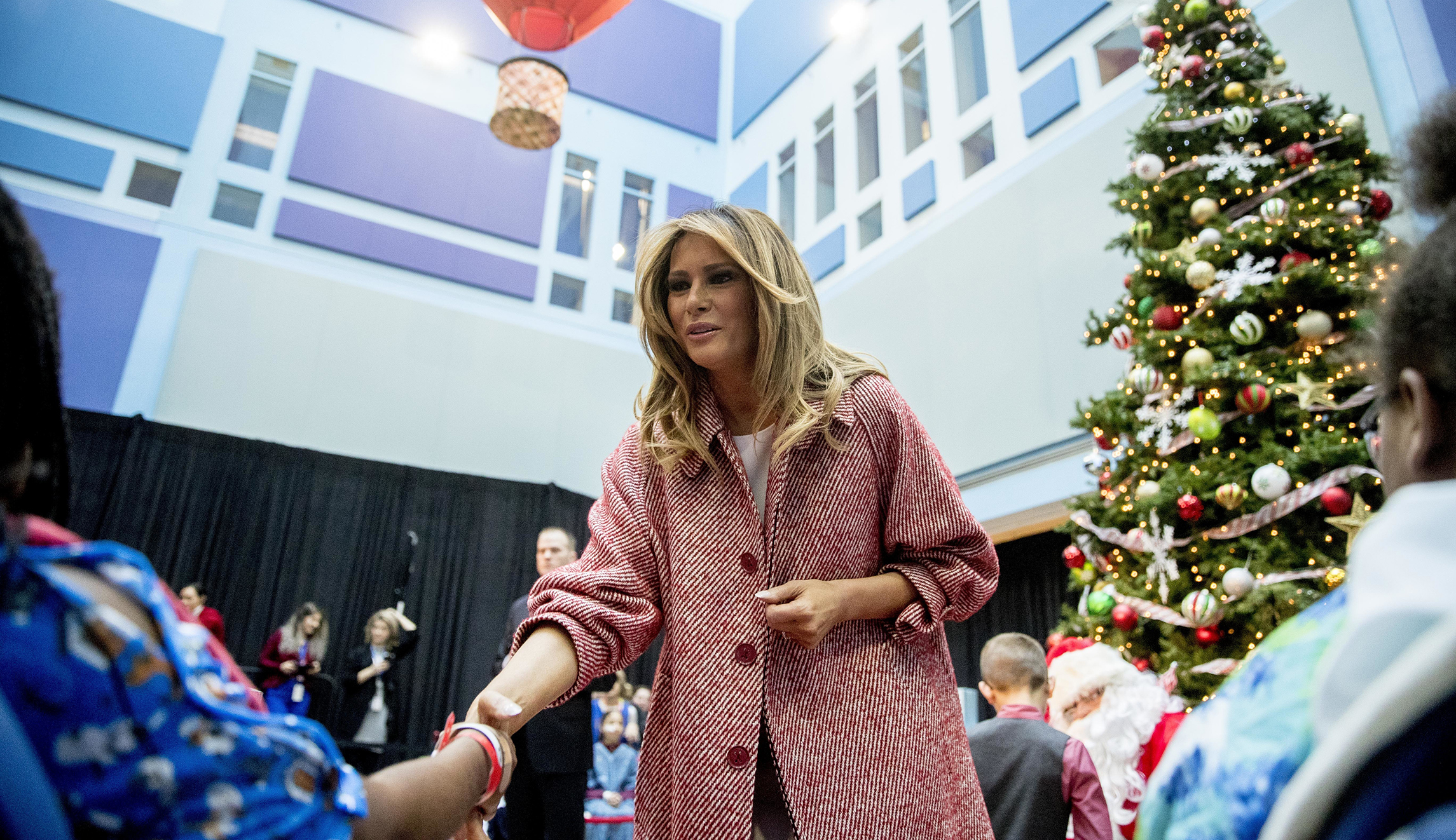Melania Trump’s poll numbers plunge by double digits