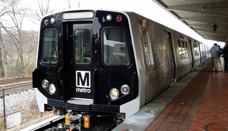 A Metro 7000-Series Train is shown.