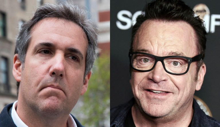 Michael Cohen and Tom Arnold