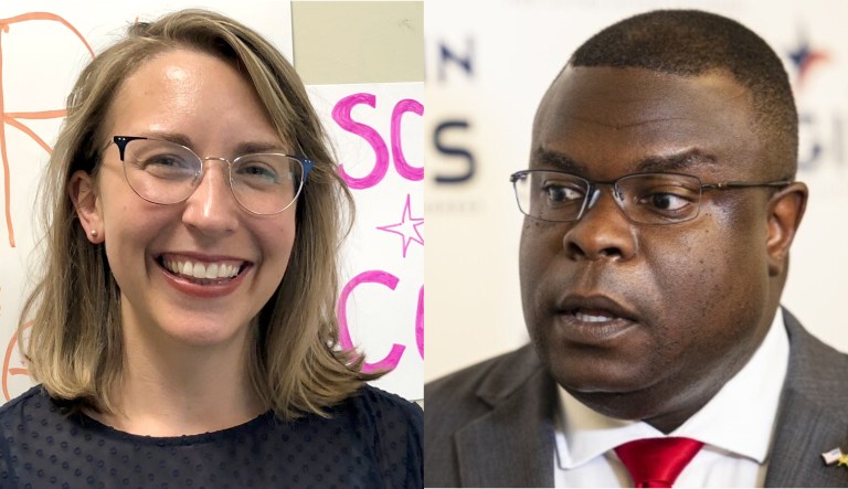 Hillary Scholten (D) faces John Gibbs (R) to Represent Michigan's Third District.