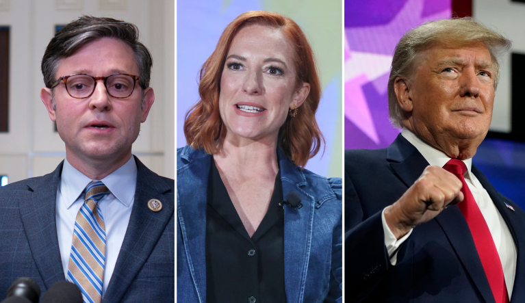 Jen Psaki calls Trump an ‘authoritarian’ and Johnson a ‘zealot’