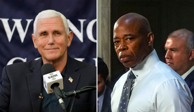 Mike Pence reacts to Eric Adams’s speech on immigrant influx: ‘It’s pretty rich’