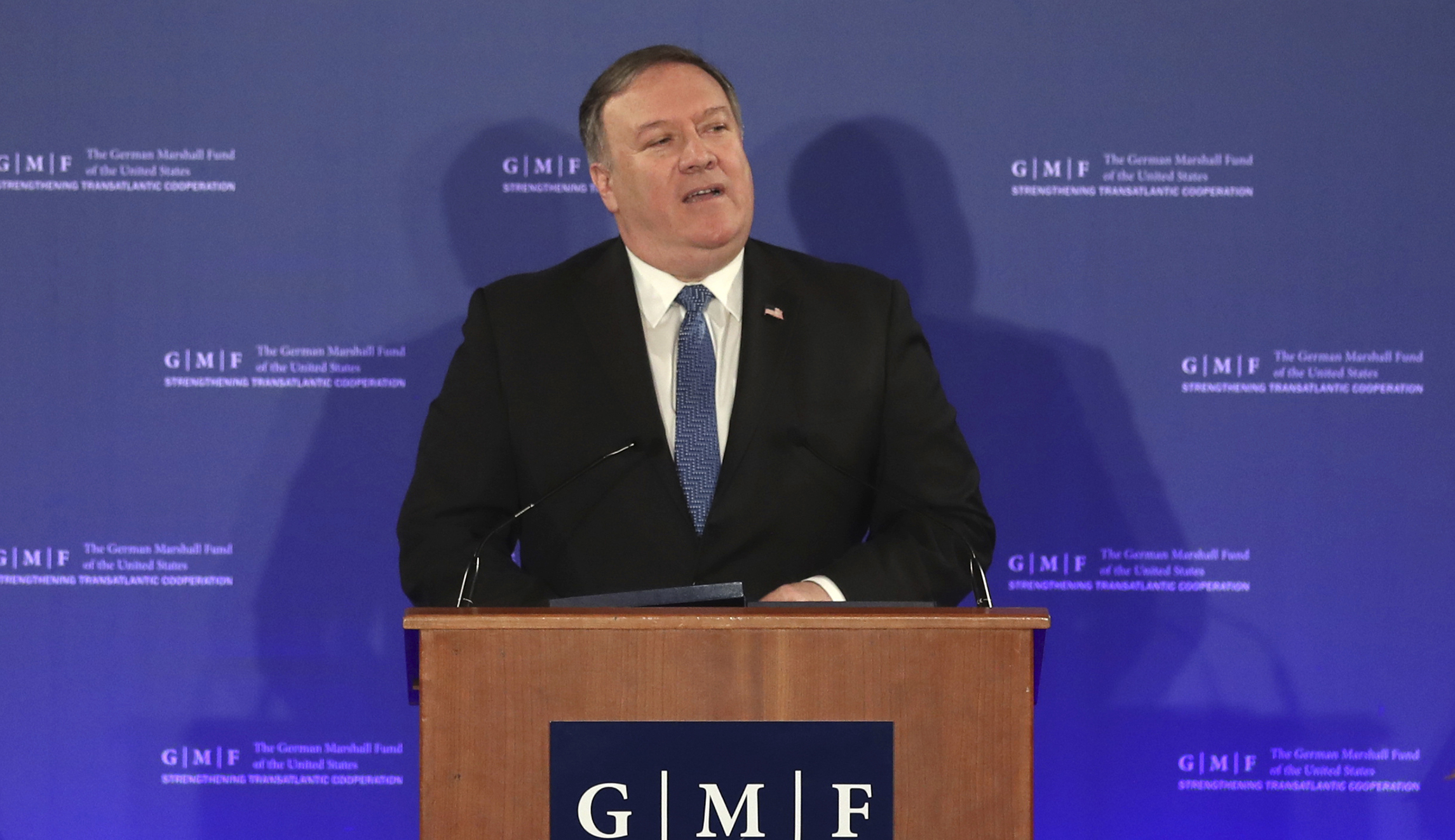 Mike Pompeo says Trump rallying world to create ‘new liberal order that prevents war’