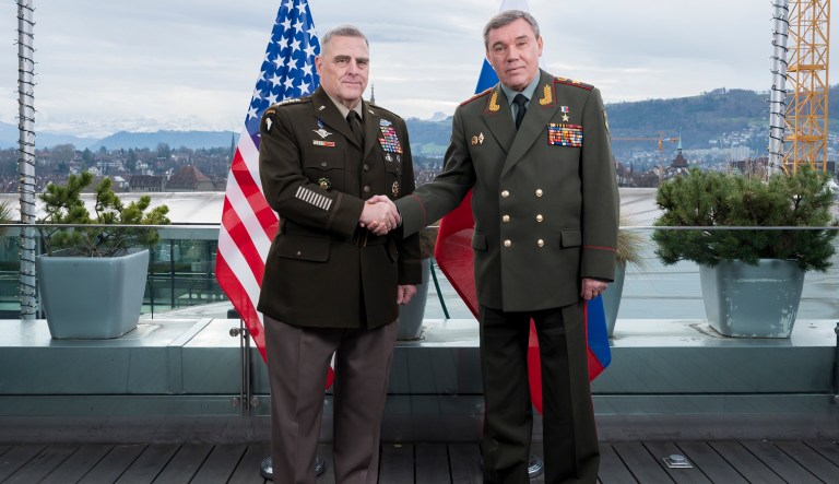 US and Russian military leaders meet amid terrorism concerns