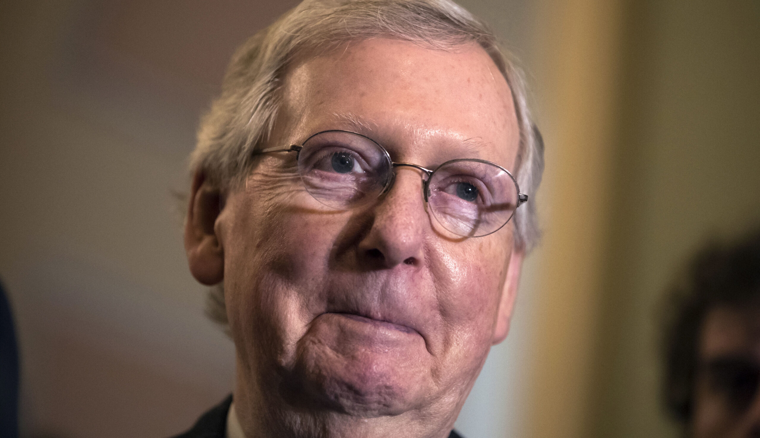 McConnell signs T-shirt poking fun at Merrick Garland