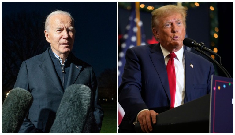 President Joe Biden and former President Donald Trump's 2024 rematch could hurt their respective parties in crucial gubernatorial contests. 