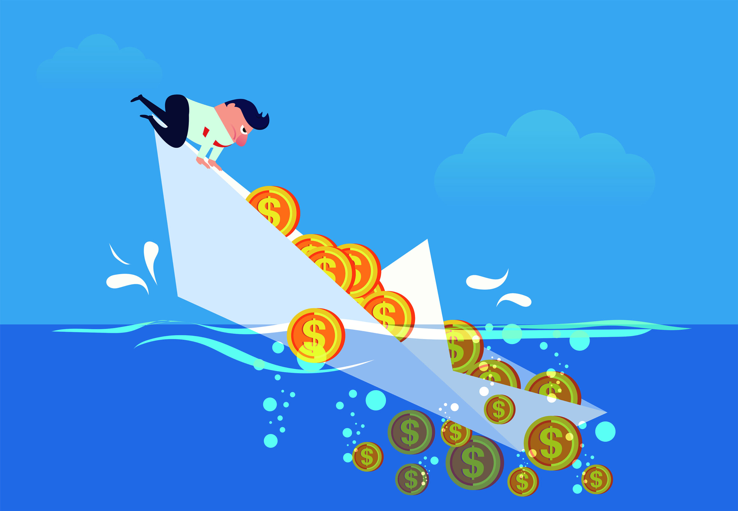 US finances: Cruising but taking on water