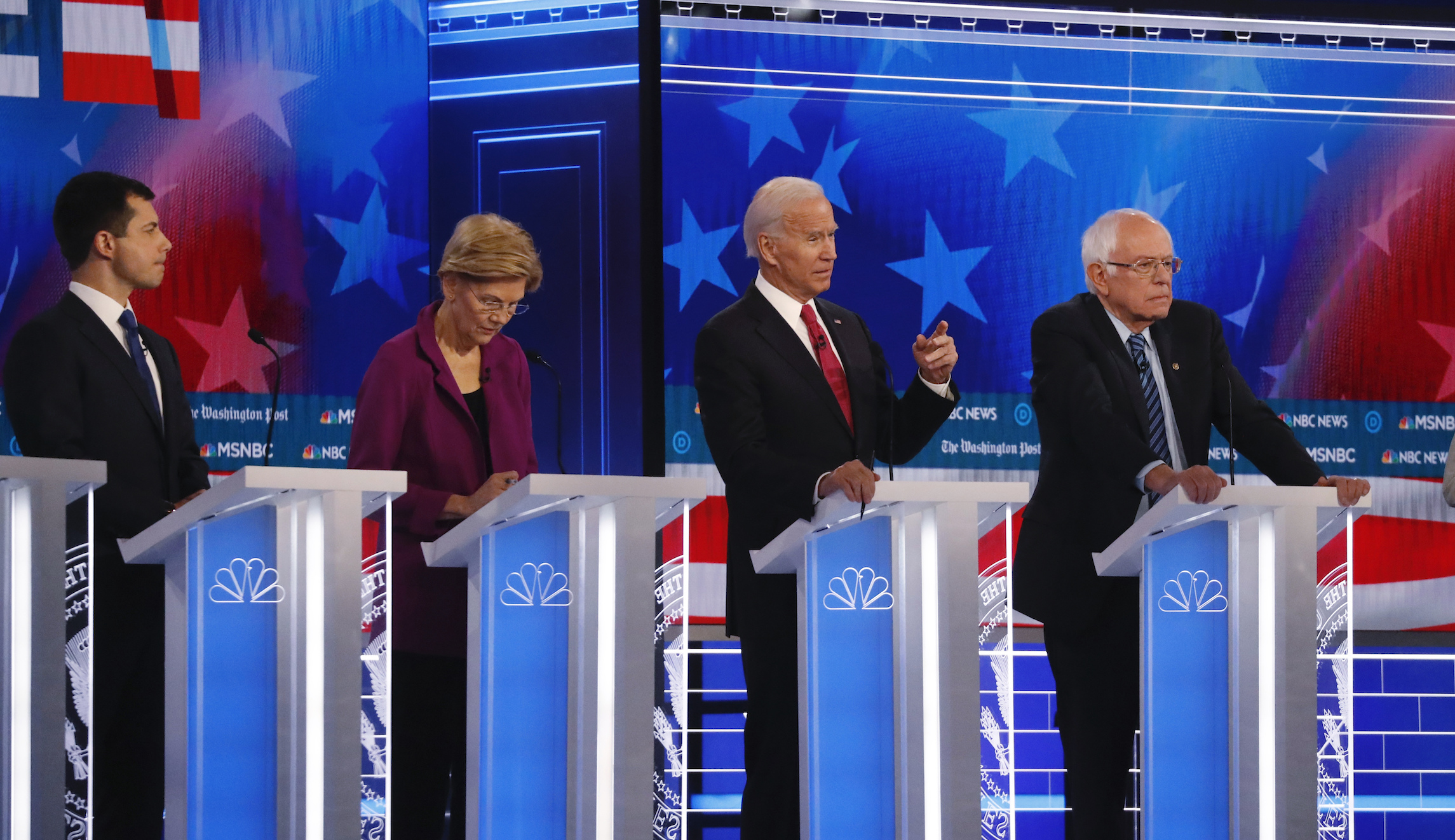 Sanders pushes ahead of Warren in Monmouth national poll
